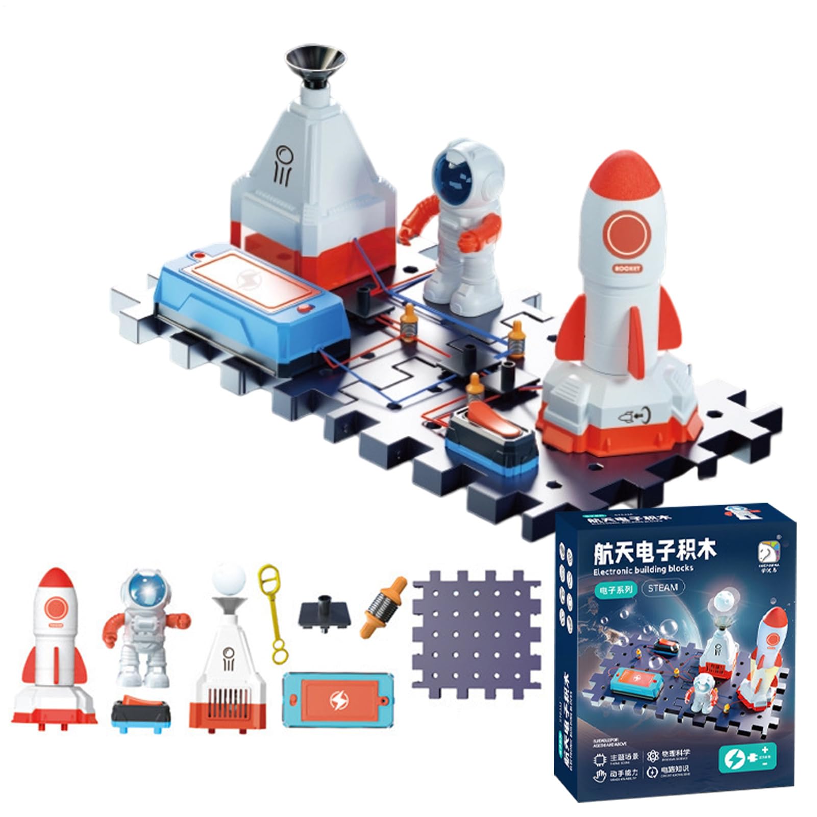 Kit Di Scienza Dei Circuiti Laboratorio Scientifico per Bambini | Giochi Educativi di Fisica con Interattivi per Ragazzi 7-14 Anni