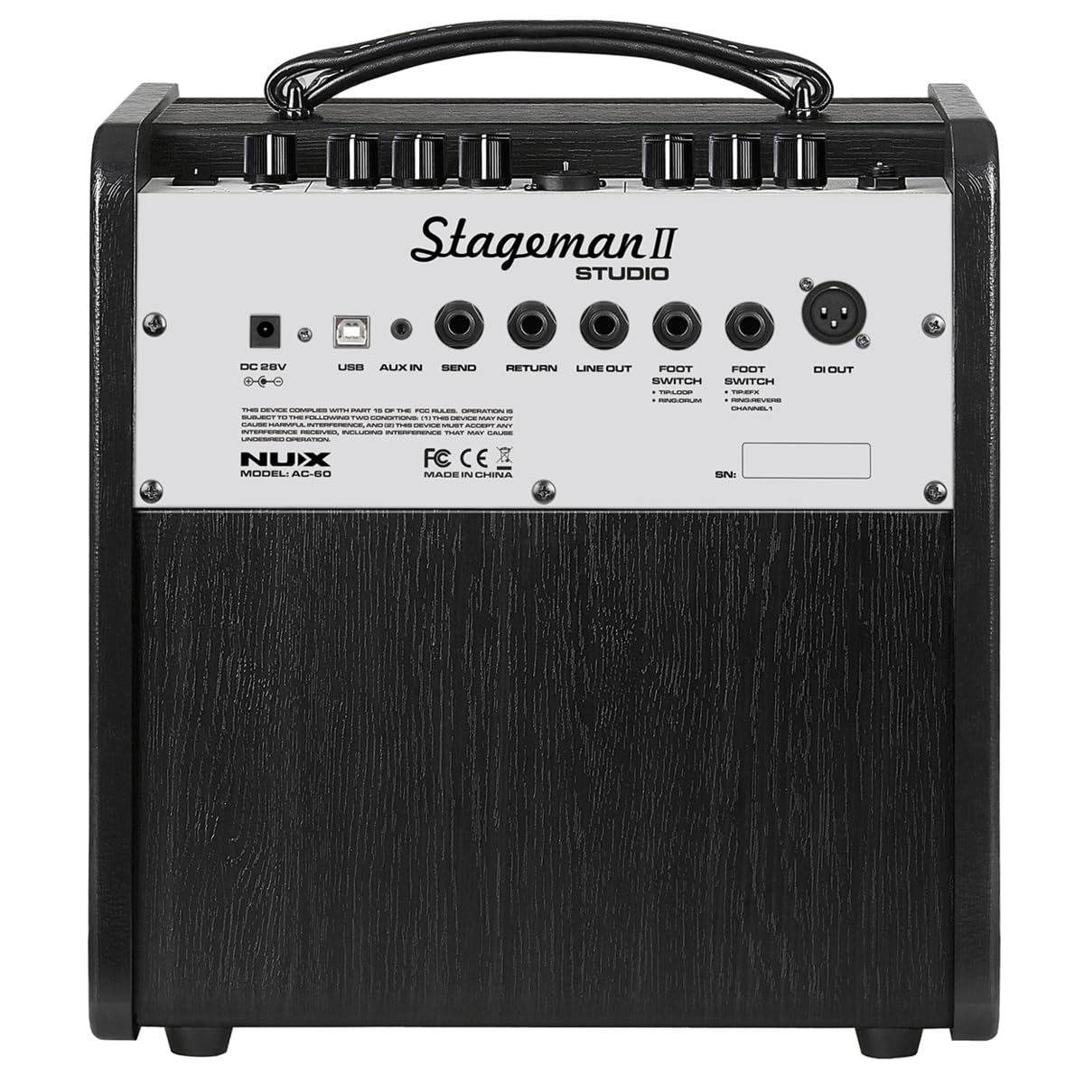 Nux Stageman II Studio AC-60 Amplificateur acoustique