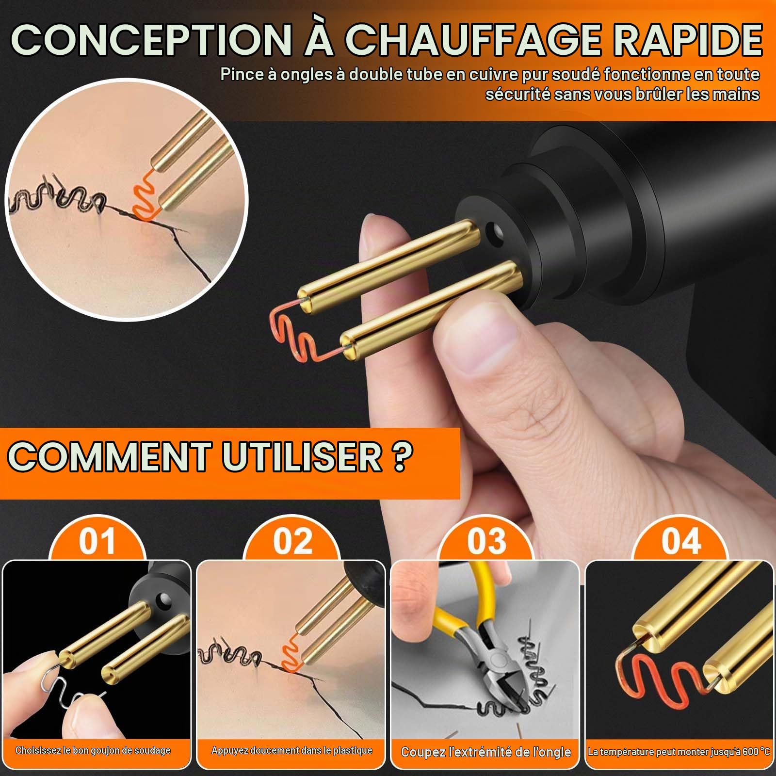 PKG DE 25 EMBOUTS DE SOUDAGE EN CUIVRE - Continental Auctioneers