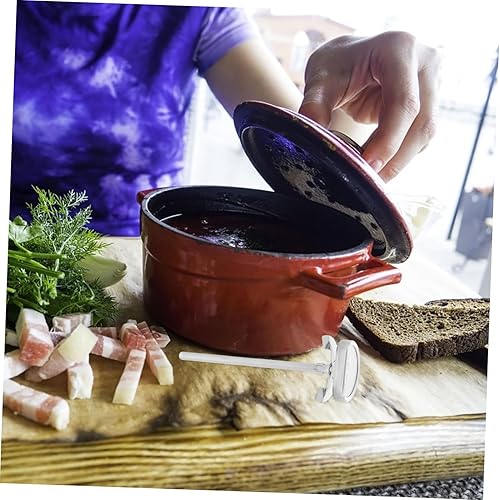 Miniatura 5 de Termómetro de freír con sonda herramienta de cocción de lectura instantánea para temperatura del aceite, incluye clip para olla para uso doméstico y