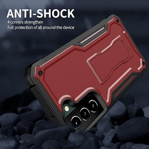 Miniatura 13 de DUOPAL Funda para Samsung Galaxy S22 Ultra 5G (no es compatible con teléfonos no Plus o Plus), protección de grado militar a prueba de golpes, Negro