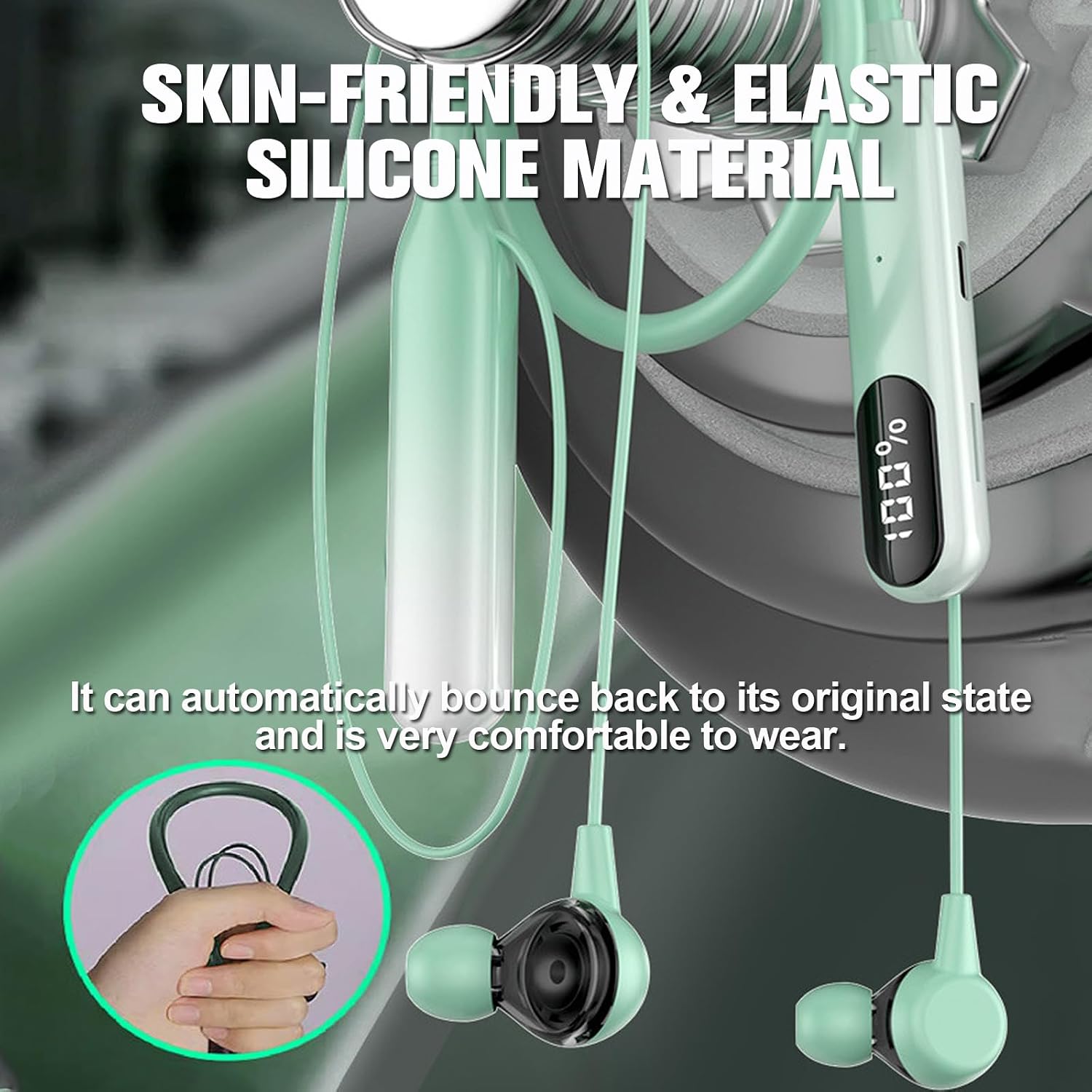 CNBRO 668 headphones with battery life indicator