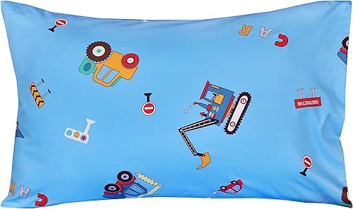 Miniatura 4 de Dinosaur Volcano - Juego de sábanas para niños y niñas, 100% algodón, 3 piezas, de dibujos animados, sábana encimera y funda de almohada, acogedor,