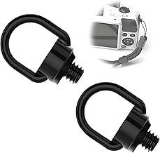1/4 Screw Inch Screw Camera Strap Screw 1/4 Coupling Screw Camera Fixing Photo Aid Adapter Tripod Quick Connect 2PCS Black