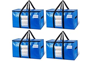 TAILI Extra Large Moving Bags: Seamless Storage Solution with Lid