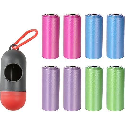 Dog Poop Bags Biodegradable 120 Set