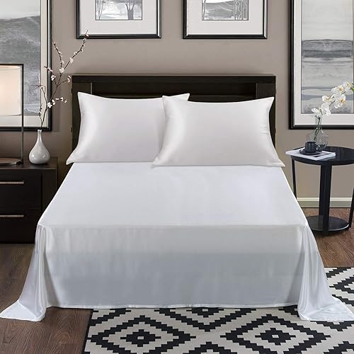 Miniatura 5 de ALASKA BEAR - Funda de almohada de seda para el cuidado del cabello y la piel para un sueño reparador con banda para el cabello de regalo tamaño