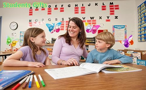 Miniatura 4 de colorbopop Paquete de 20 mini llaveros de burbujas a granel, regalos de fiesta para niños pequeños, regalos pequeños de cumpleaños para niños y