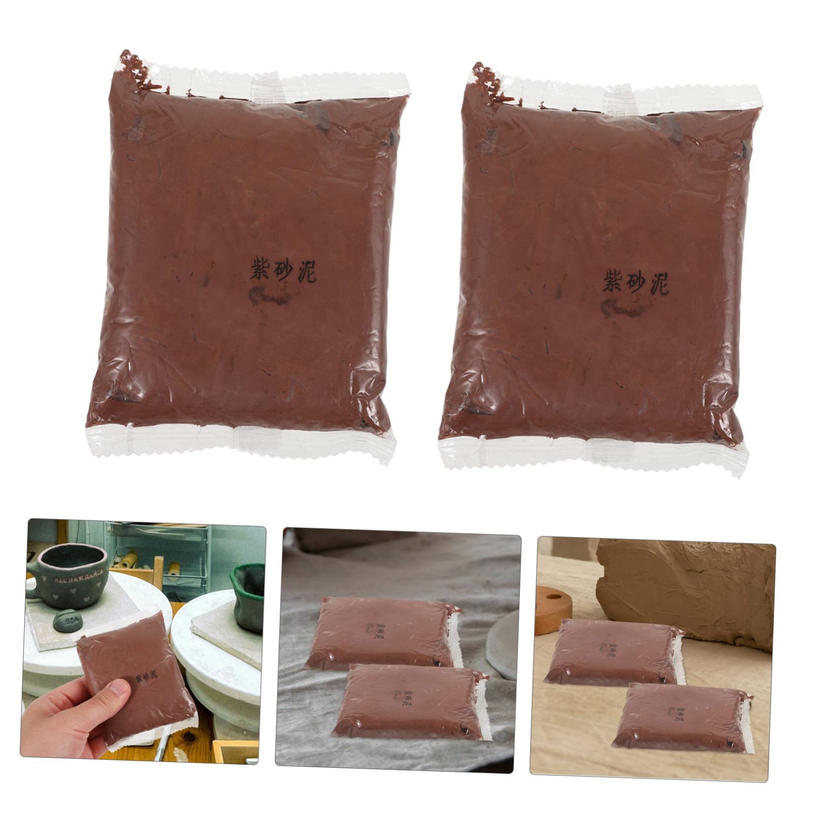 4sacs Pochettes De Pâte à Modeler pour Adolescents Kit DIY Argile Polyvalente par Poche pour Sculpture Et Poterie