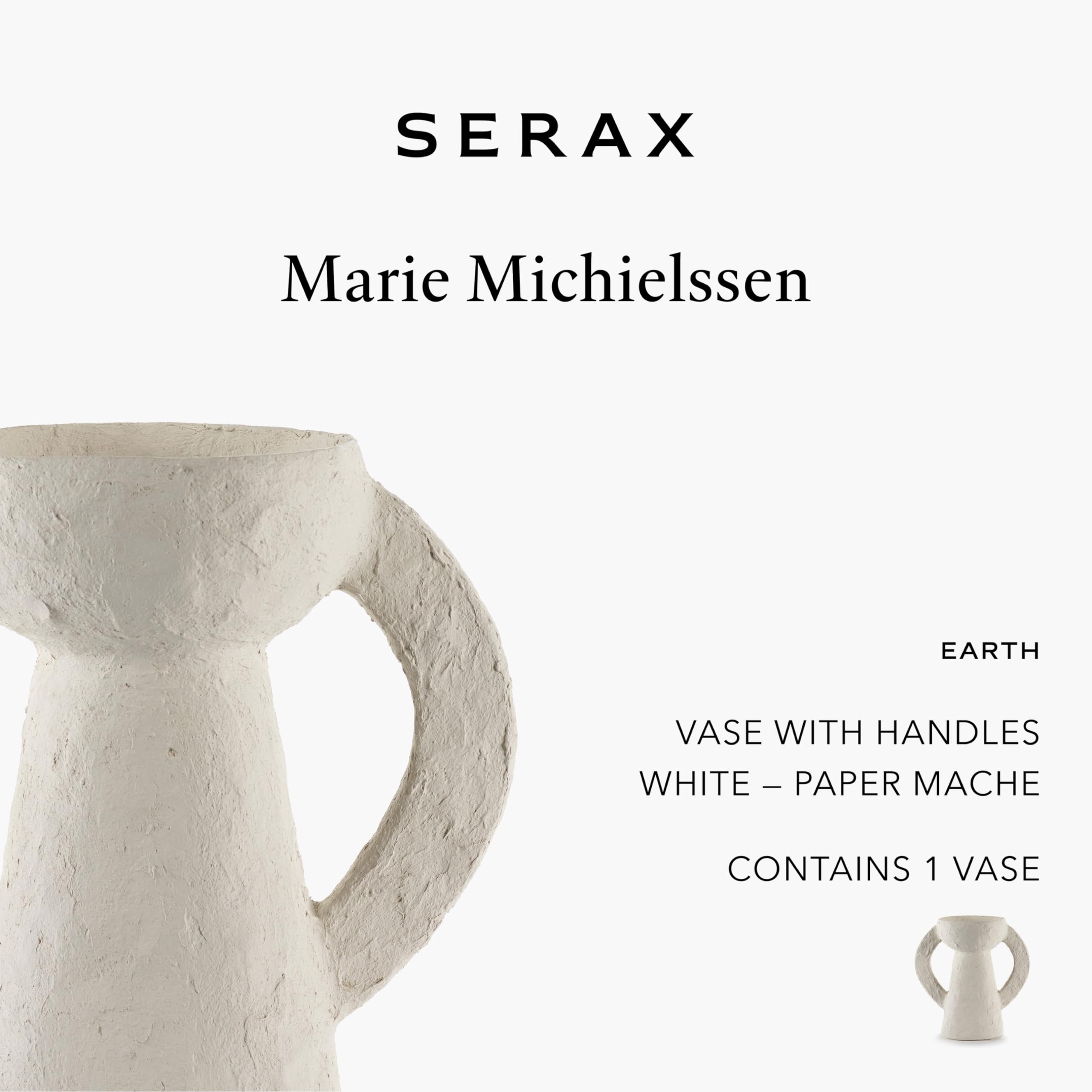 Amazon.com: Serax Decorative Vase with Handles | Earth interior