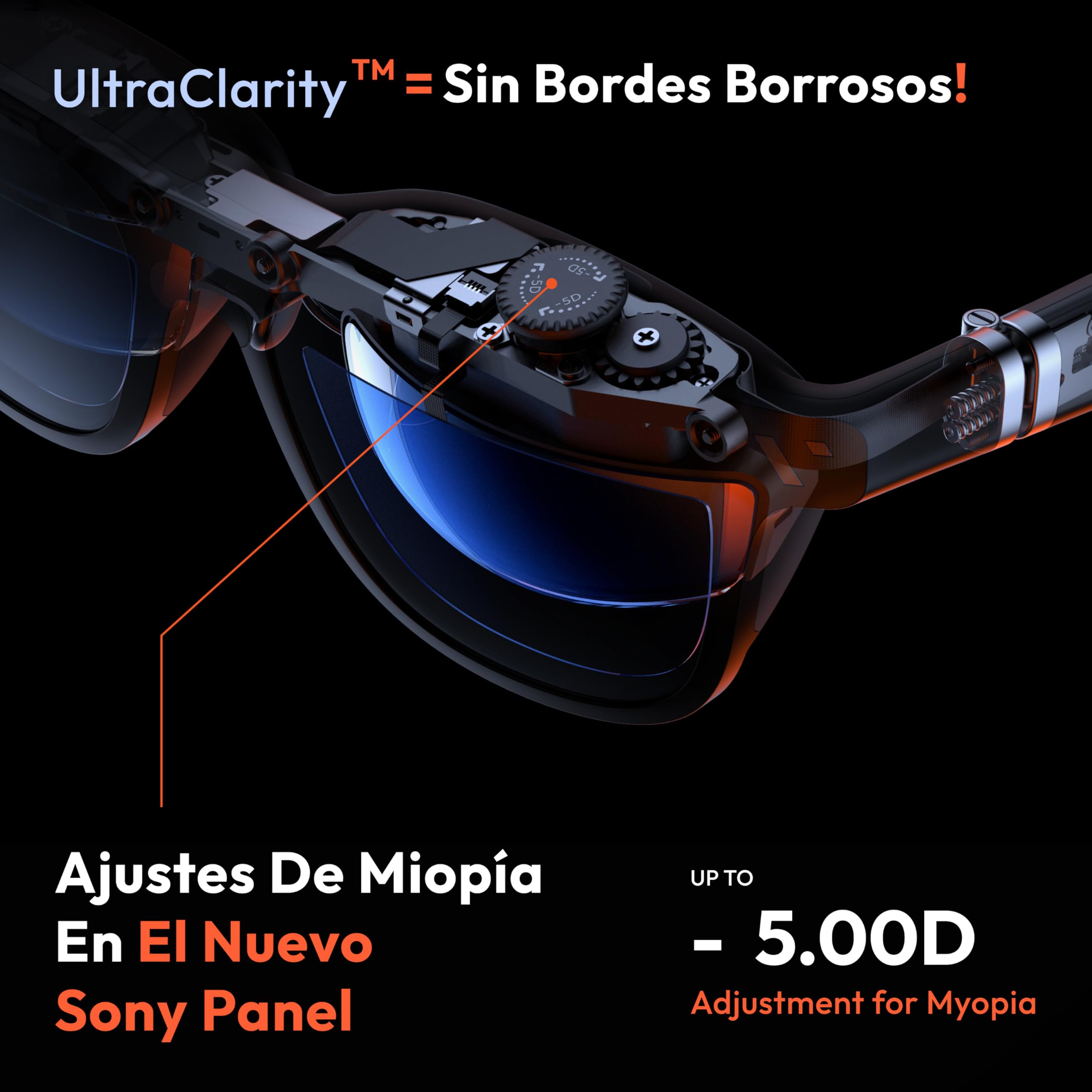 VITURE Pro XR/AR Gafas, Pantalla de 135” 120 Hz,Audio Harman,película electrocrómica,compatibles con iPhone 17/16/15,Android,Mac,PC&Steam Deck, Primera Experiencia XR inmersiva para Switch 2 - Usado