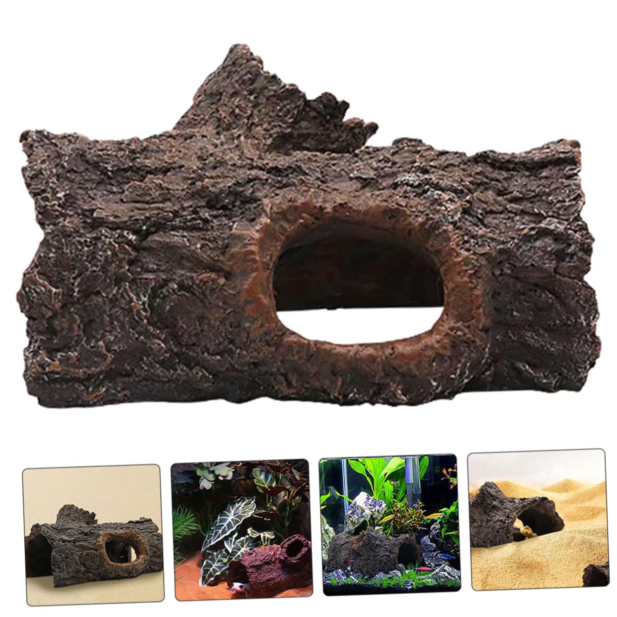 Wasser Aquarium Höhlenversteck Resin Für Fische Und Garnelen Natürliche Dekoration Für Aquarien Unterschlupf Und Spielmöglichkeiten