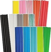 Rainbow Paper Drinking Straws, 150 Pack Disposable Drinking Straws in Large Box (15 Single Color)