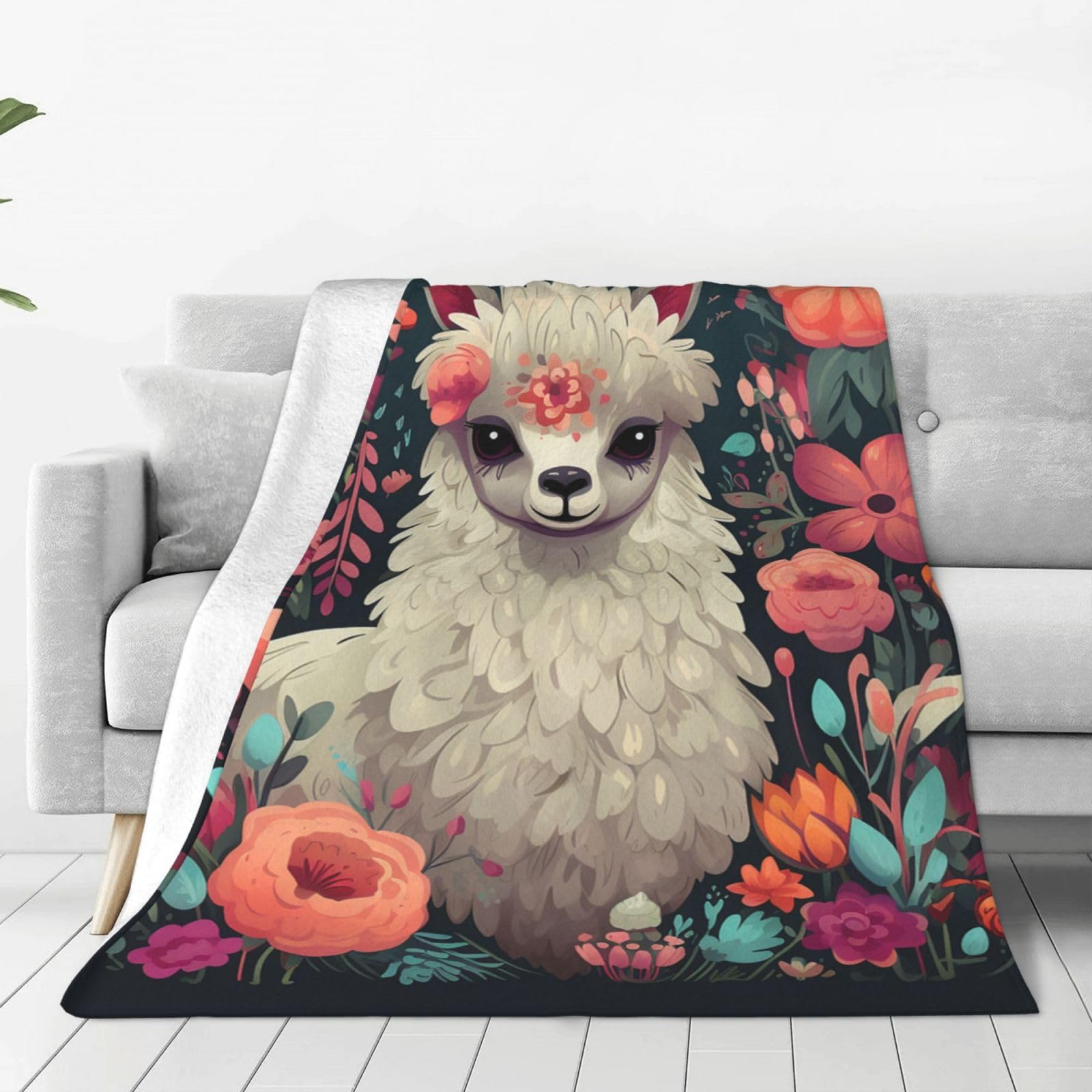 Couverture en micro polaire pour canapé éliminant les frissons