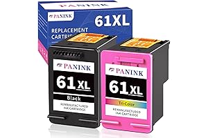 61 HP Ink Cartridges Compatible Replacement for HP61 Printer