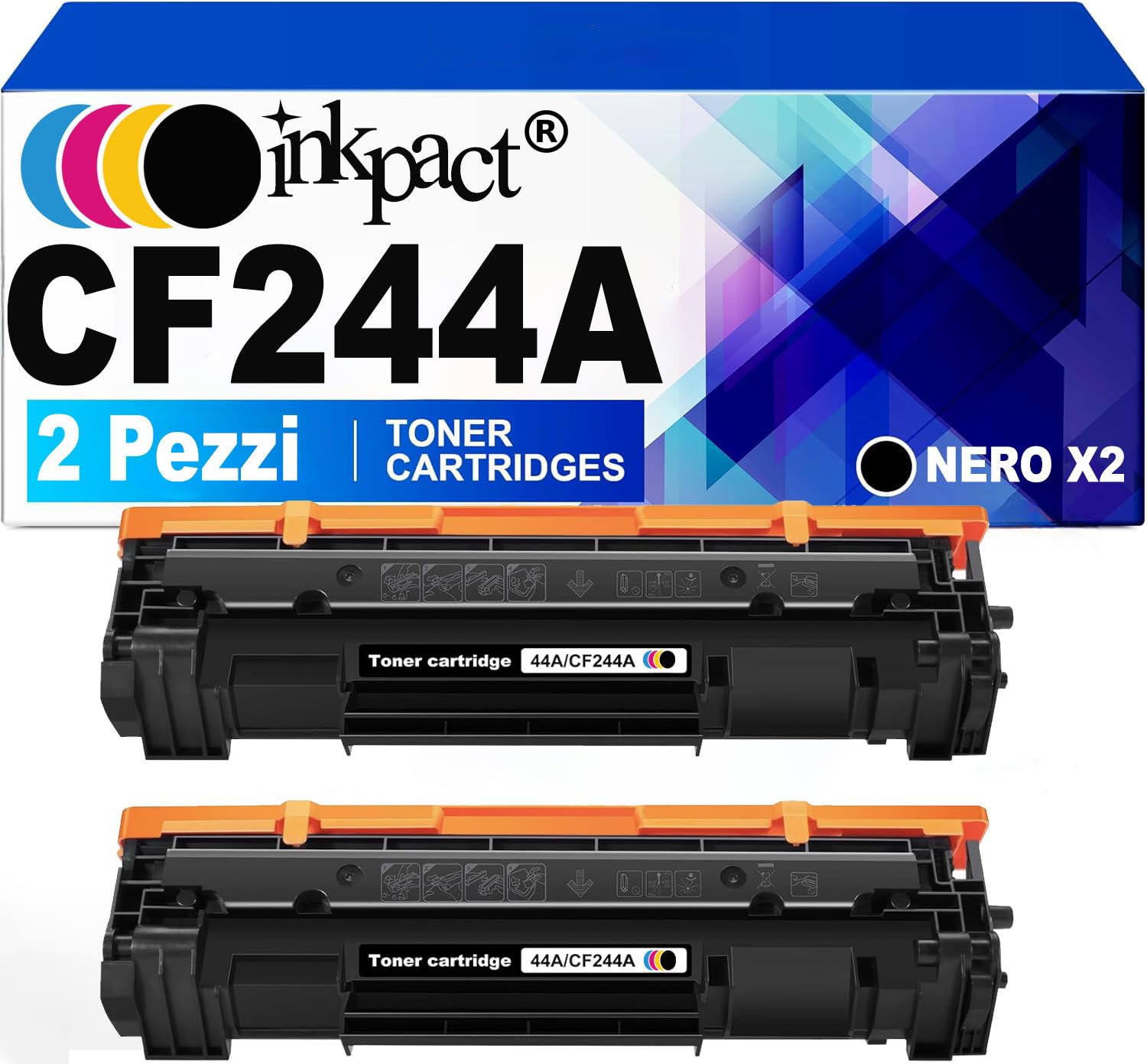2 Toner Compatibili Alphaink Per HP 44A CF244A - 1000 Copie, Per LaserJet Pro M15-M17 E M28-M29 - Foto 5