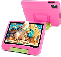 Vista 11 de Tabletas Android 15 – Tableta para niños de 10 pulgadas con funda, Octa-Core, 8 GB+64 GB de almacenamiento (expandible a 1 TB), cámara dual