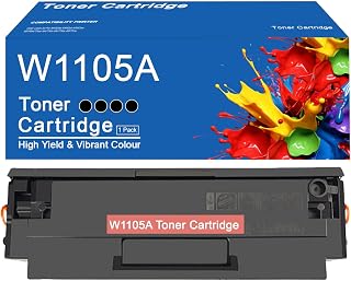 Cartuchos De Toner Preto W1105A Cartucho De Toner W1105A De Alto Rendimento (com Chip) Substituição Compatível Para HP MFP 135a 135w 137fnw 107a 107w Impressora