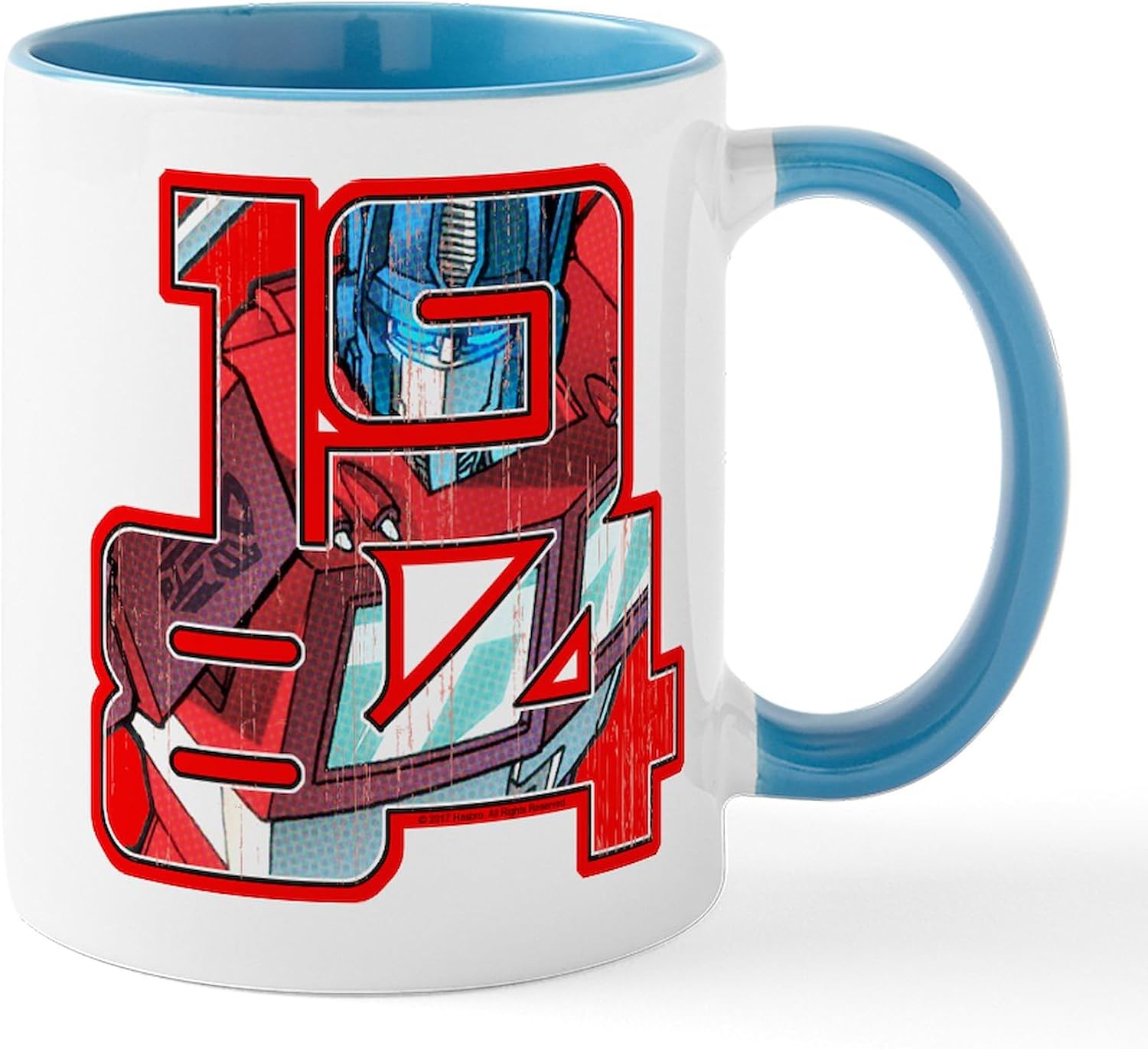 CafePress Transformers Optimus Prime 1984 11 oz (325 ml) Ceramic Coffee Mug