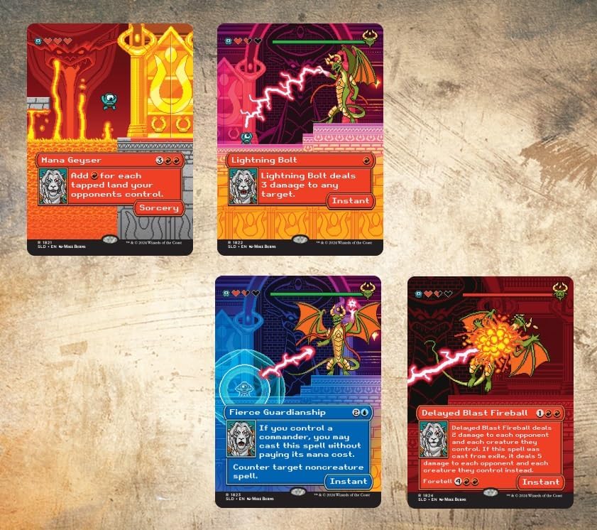 MTG Secret Lair: Pixel Perfect | Extra Life 2024 (Non-Foil Edition)