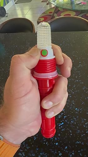 2 Stück Bootsfackeln 19cm - Rote Notsignalleuchten Für Marine & Wasserrettung