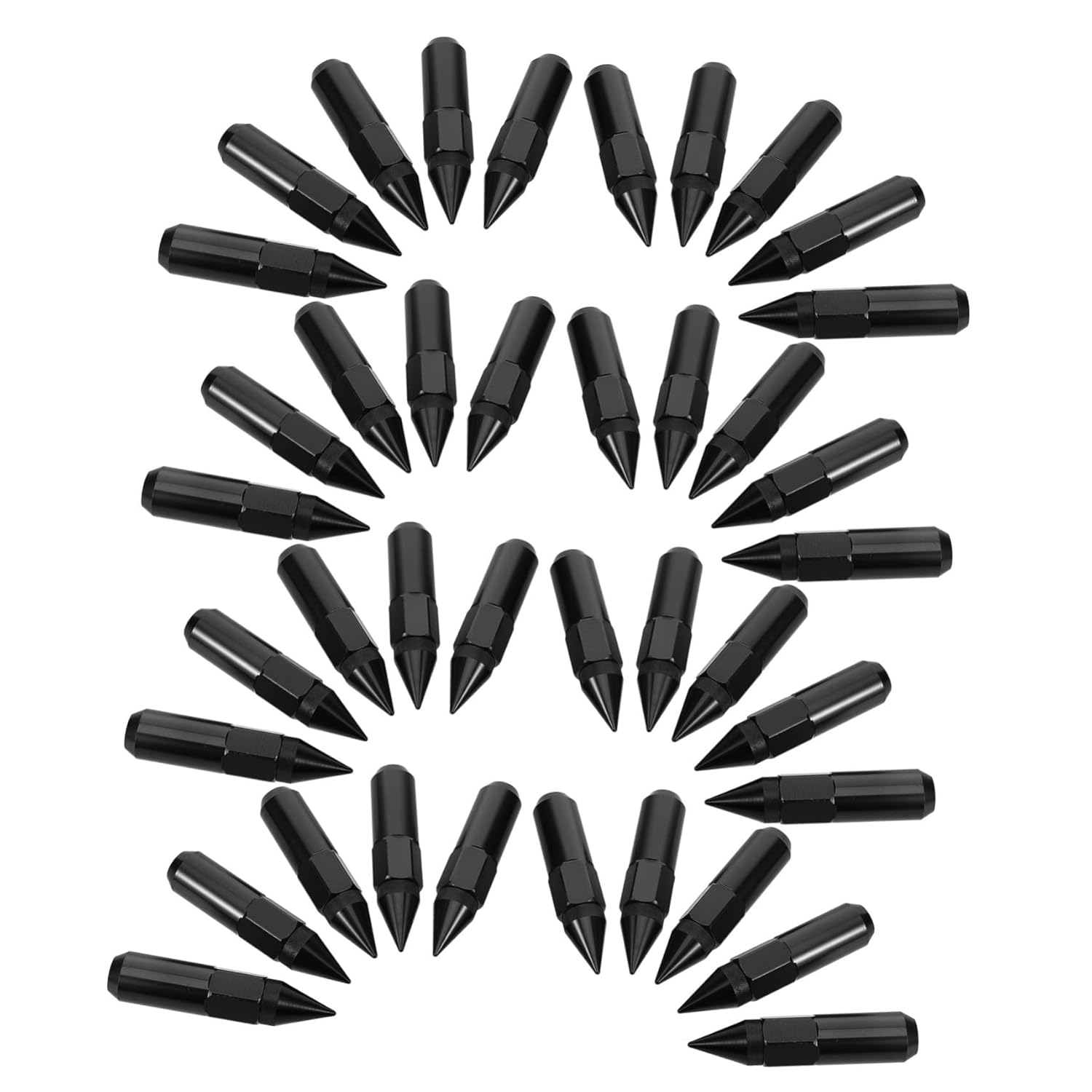 20pcs Wheel Lug Nut Covers Stylish Black Tire Accessories for Easy Installation All Car Tires Versatile Hub Nut Caps for Enhanced Vehicle Appearance