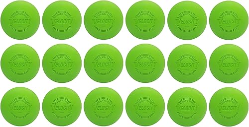 Miniatura 124 de Pelotas de lacrosse Velocity - 1, 2, 3, 6, 12, 18, 24, 36, 60 y 120 paquetes - para práctica, tamaño oficial aprobado por la NFHS y la universidad