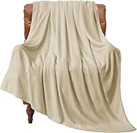 Vista 30 de BEDELITE - Manta de vellón negra para sofá y cama, afelpada, suave y acogedora, 50 x 60 pulgadas, supersuave, cálida y ligera, ideal para viajes