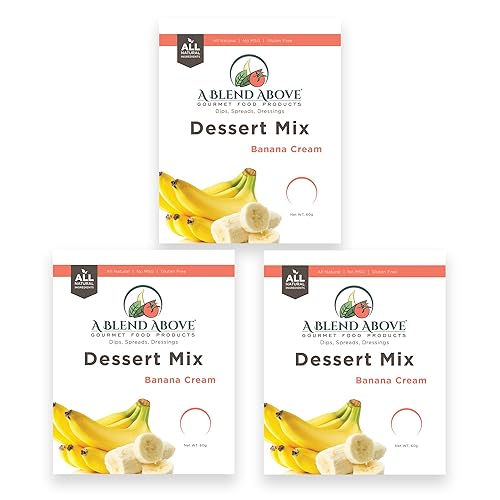 A Blend Above Banana Cream No-Bake Dessert Mix, 3 Pack,