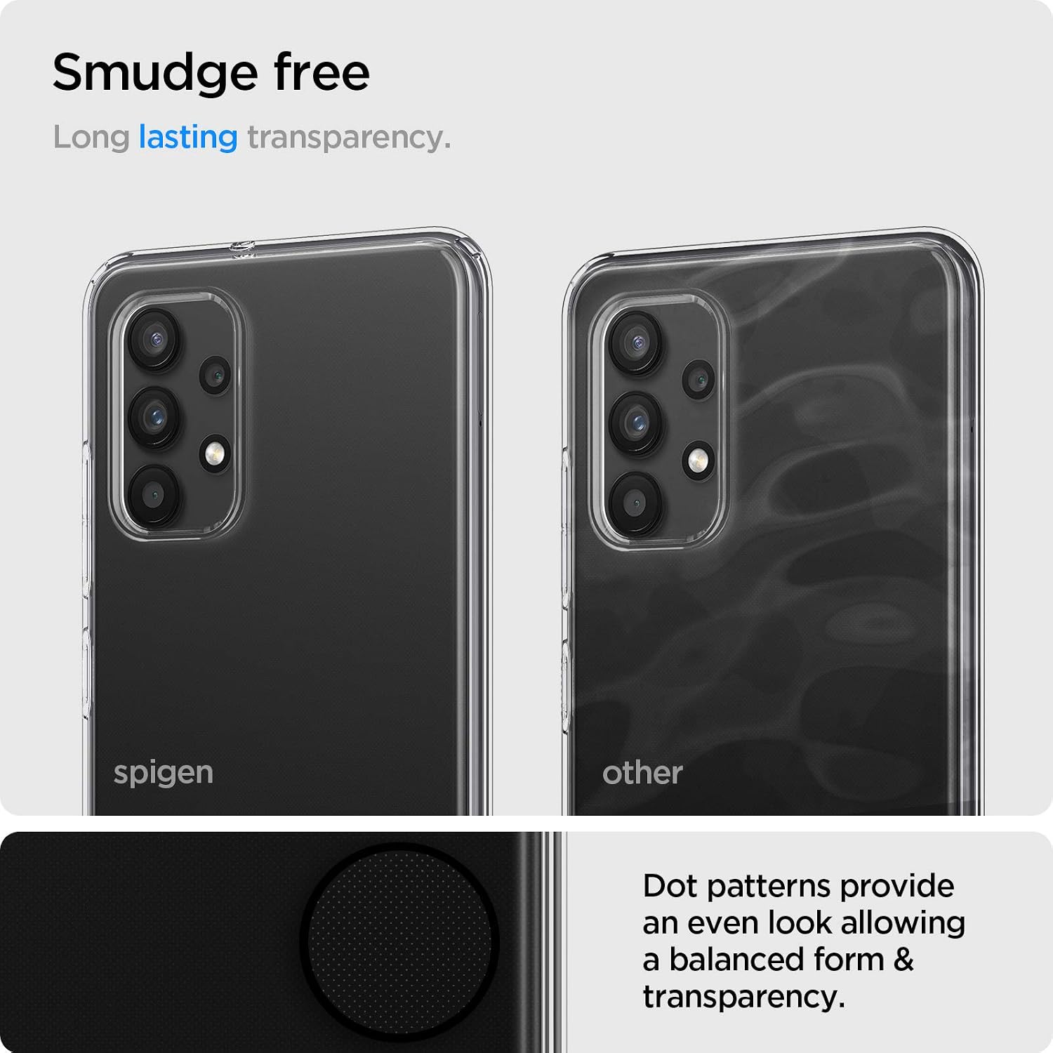 Spigen Liquid Crystal Designed for Galaxy A32 Case 4G LTE (2021) - Crystal Clear