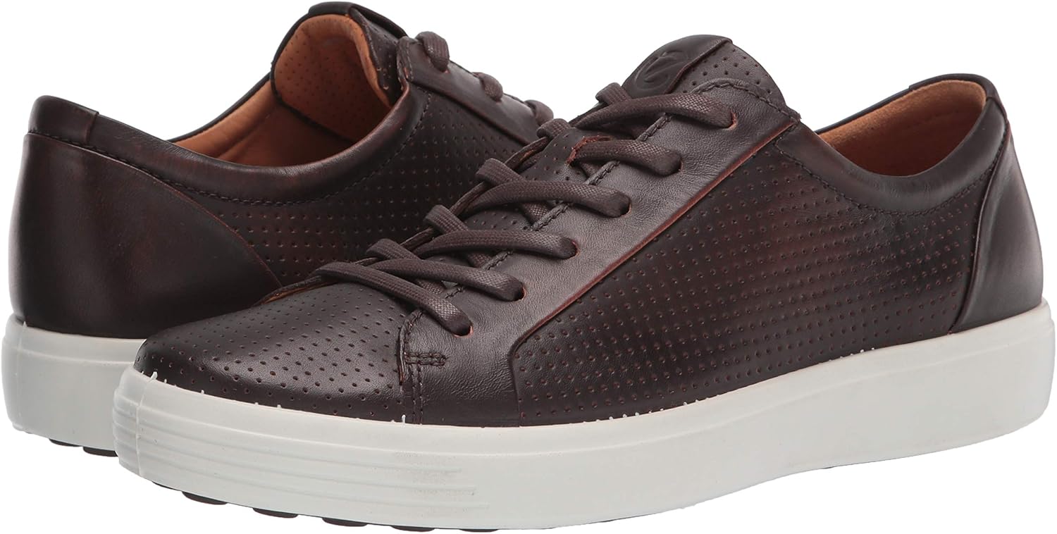 soft 7 long lace perforated sneaker