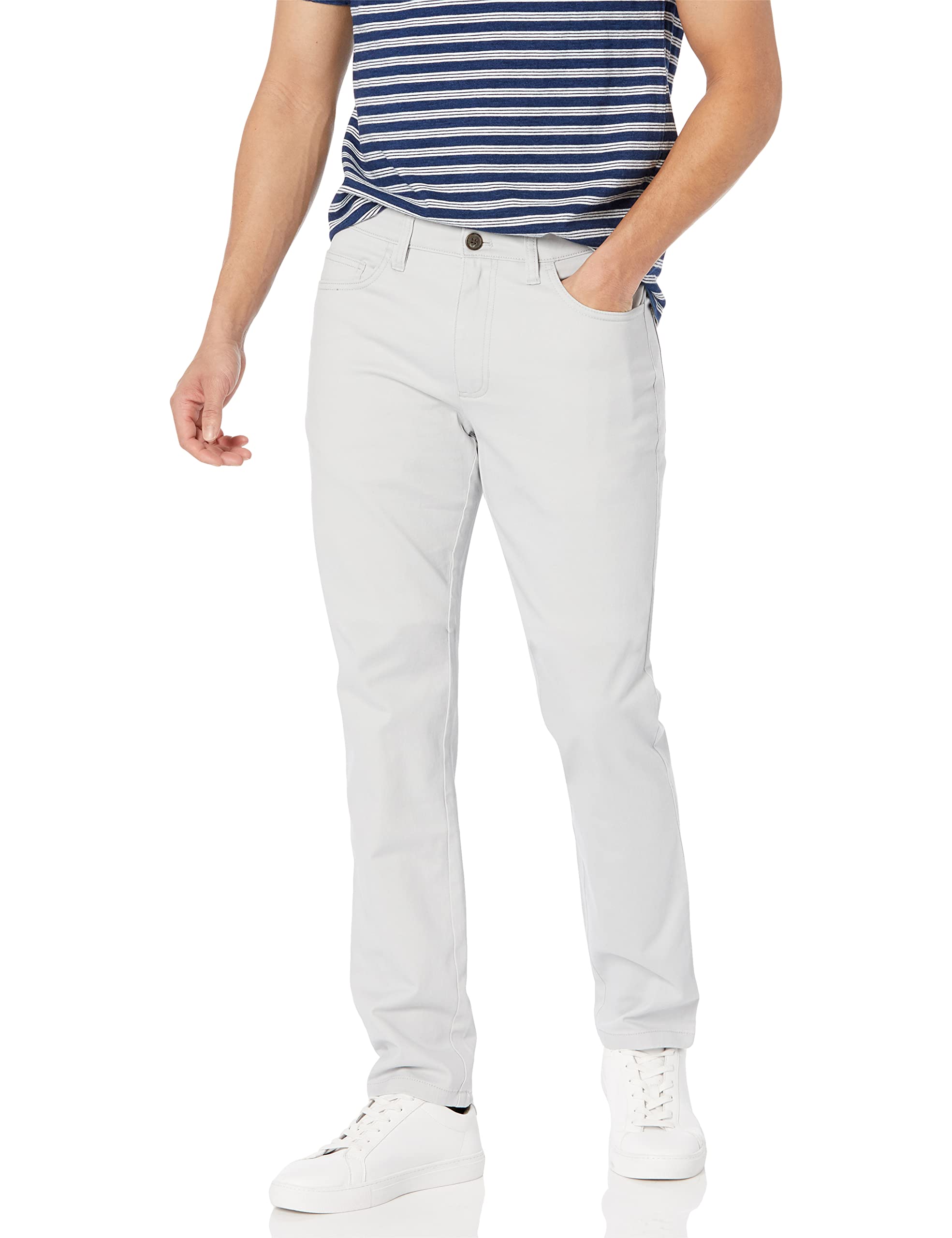 Amazon Essentials Men's Skinny-Fit 5-Pocket Stretch Twill Chino Pants (Previously Goodthreads) — view 25