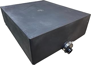 classAcustoms WT-3418 1.5" Grey Water RV Waste Holding Tank 34 Gallon Concession and Camper Waste Black Gray Tank
