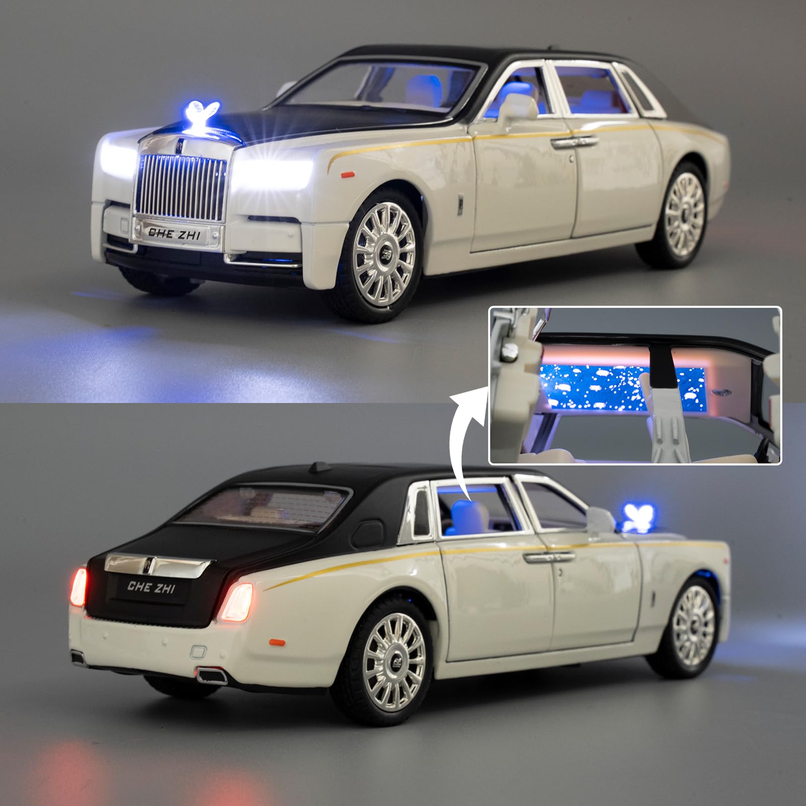 TGRCM-CZ 1:24 Rolls-Royce Phantom Model Car - Image 4