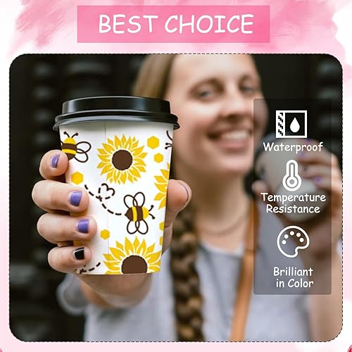 Miniatura 6 de Envolturas de taza UV DTF para 16 OZ, 15 hojas de calcomanías temáticas de flores, adhesivos de transferencia para tazas de vidrio y vasos