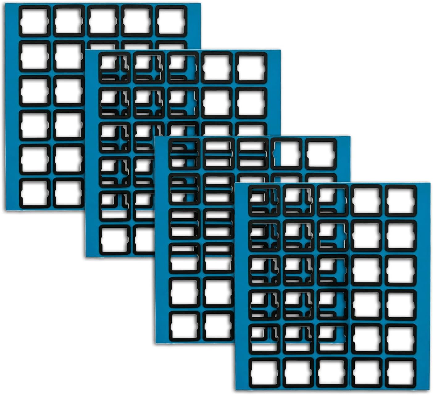 120 Piezas Espuma PES PORON para Teclados Mecánicos Hot Swappable Amortiguación