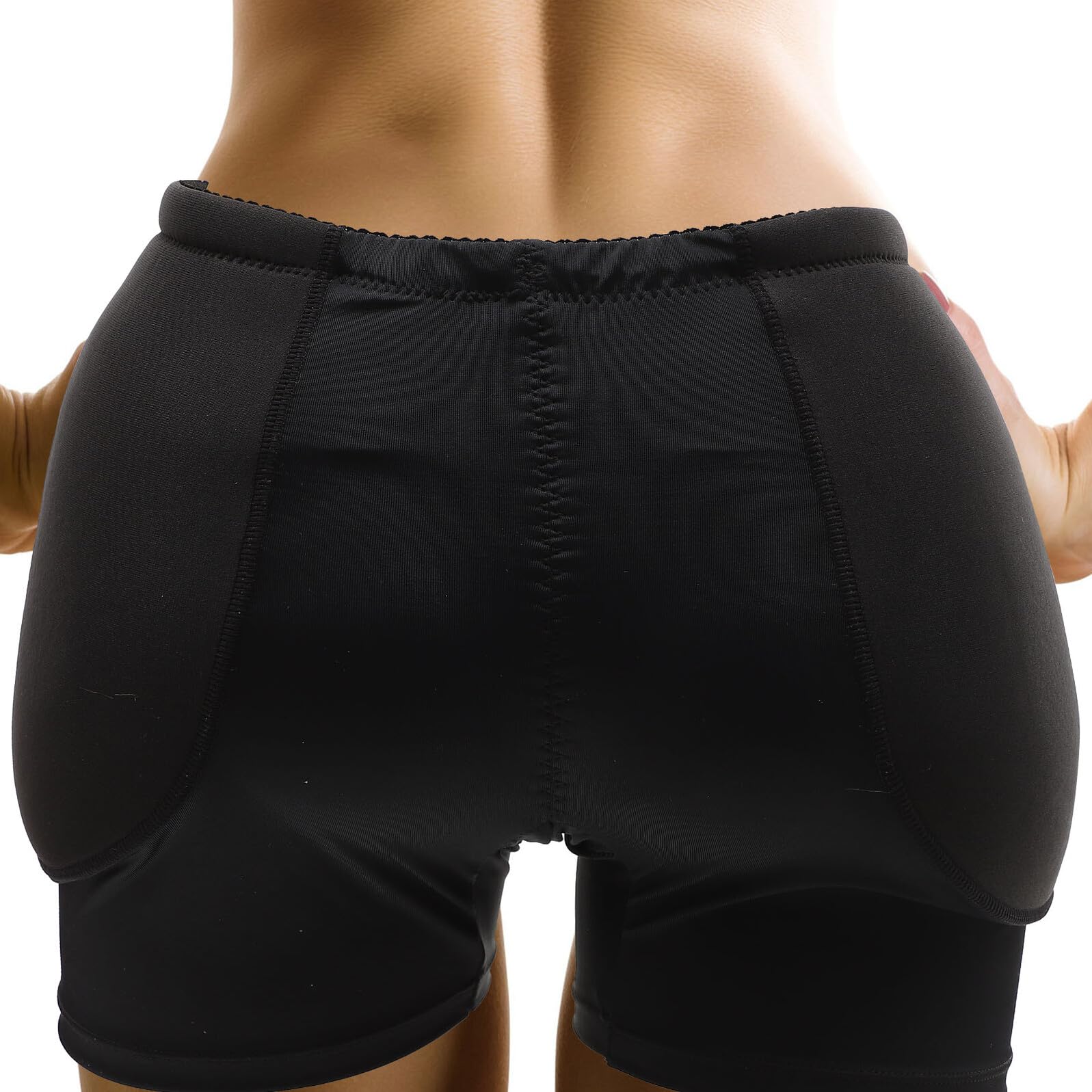UPKOCH 1pezzi Mutande Modellanti Donna Imbottitura Rimovibile per Fianchi Slip da Donna Traspirante per Esaltare Curve Glutei Intimo Contenitivo Lavorazione Elegante e Confortevole