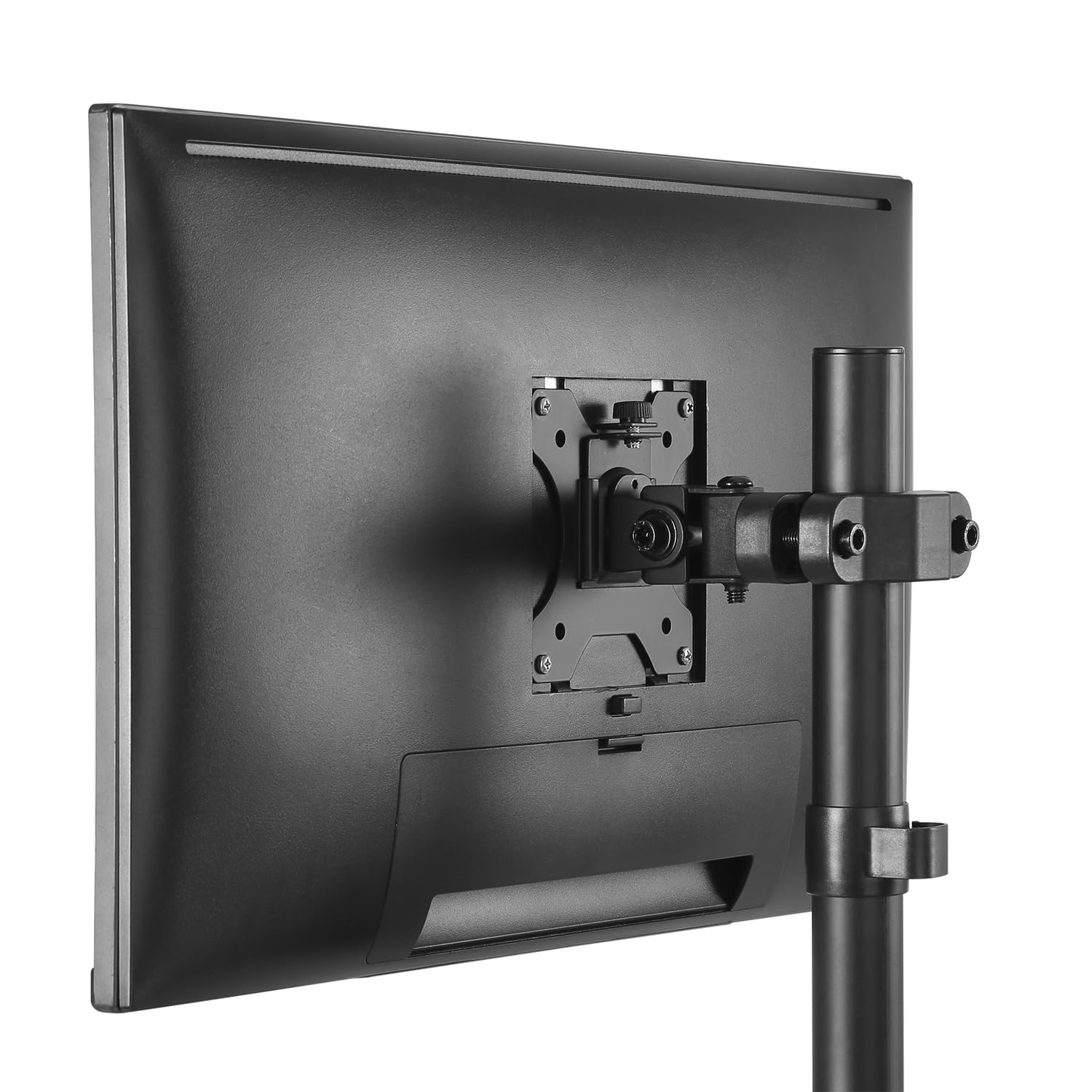 Support de Moniteur pour Tube/Poteau 28-60mm Maclean, 17-32'', 8kg Max, MC-983