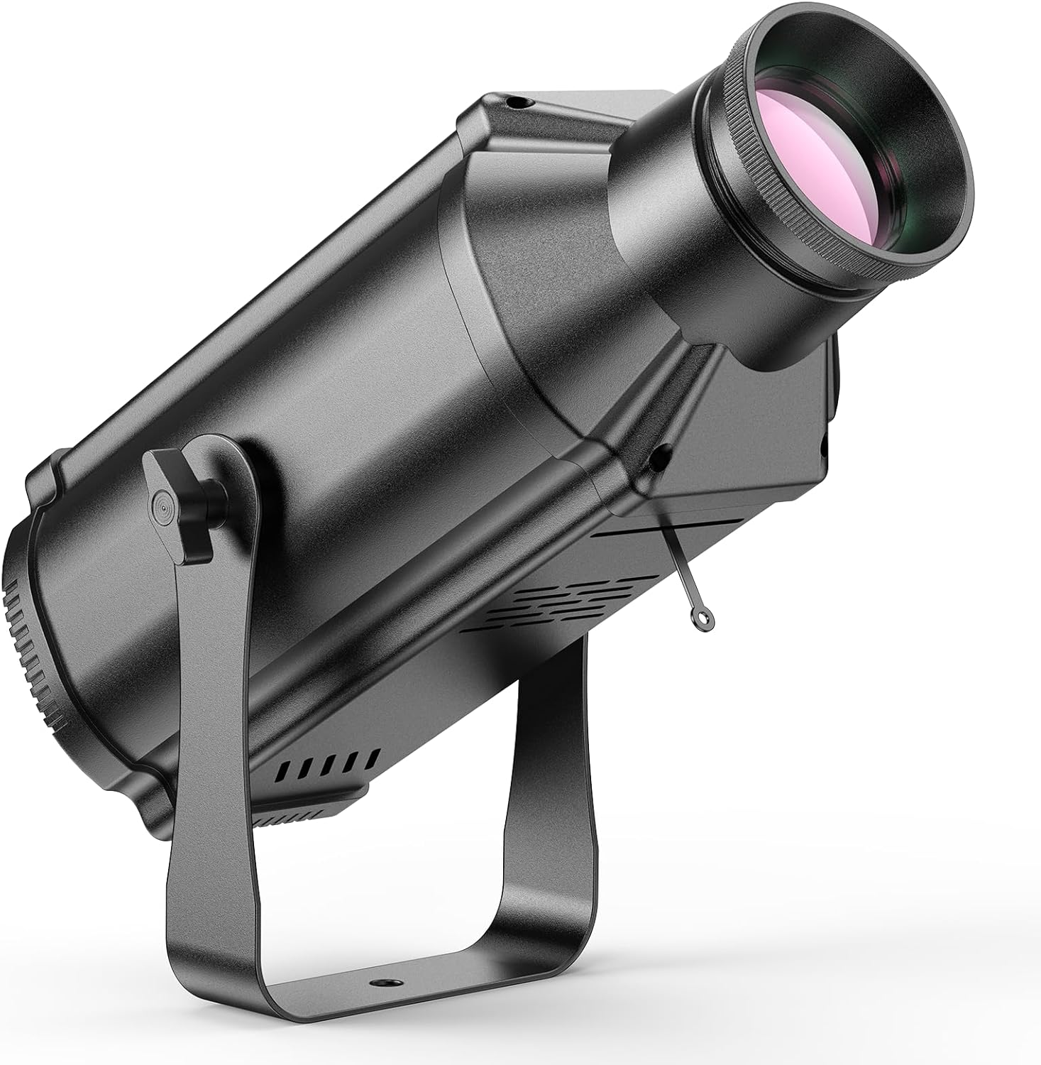 LEKO Profile Stage Spotlights, 100W Cool & Warm White COB Lights,3200K-5600K, Zoom Control & DMX512 Par Ellipsidal Lights, 6CH Manual Focus LED Spotlights for Show Stage Event, 1 Pack