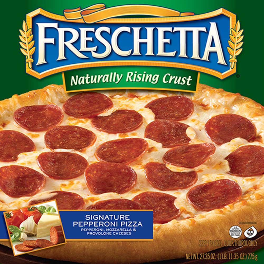 Freschetta Naturally Rising Crust Pepperoni Pizza, 27.35 Ounce -- 14 per case.