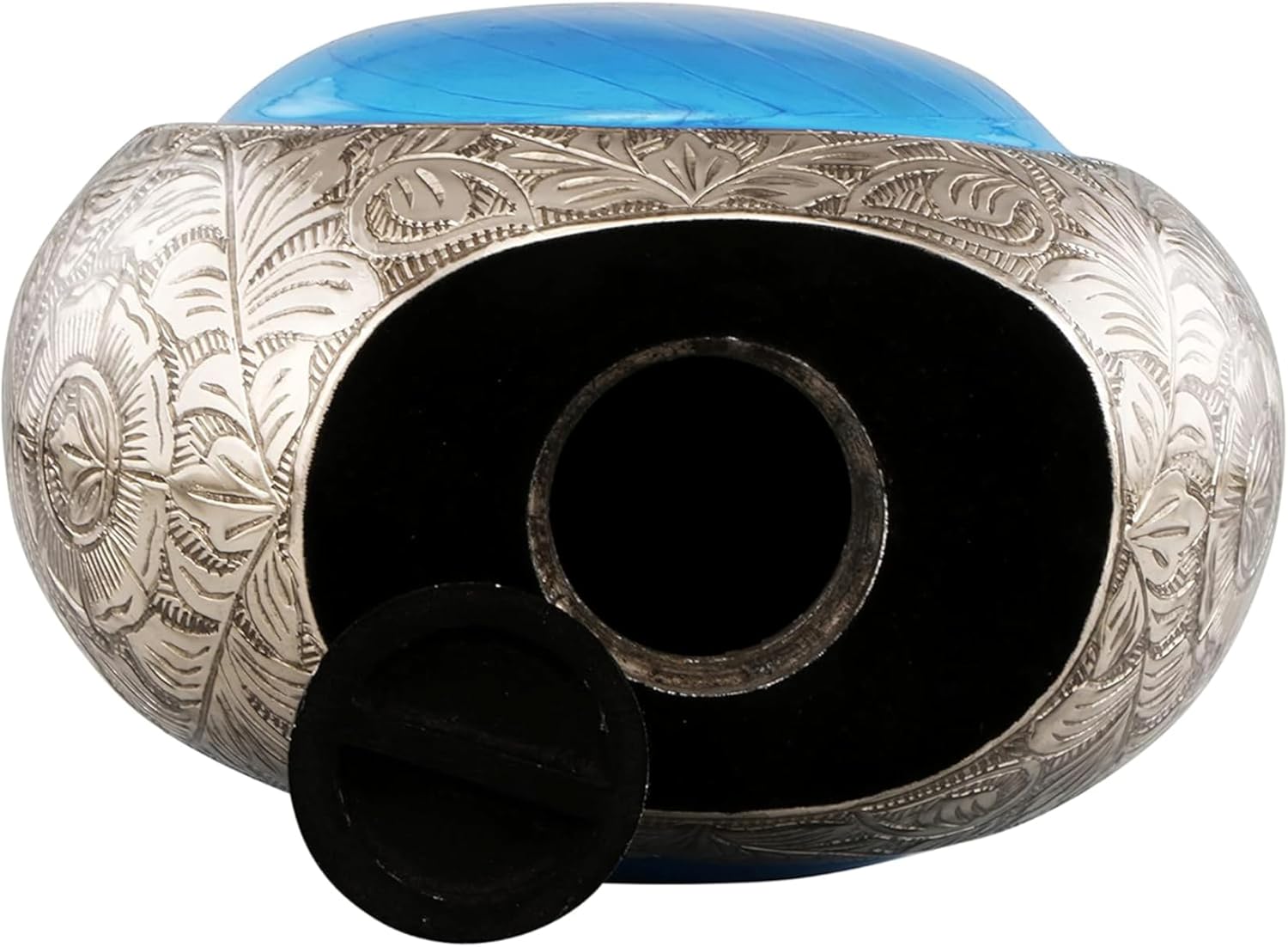 Cremation URN Modern Teardrop Cremation URN for Human Ashes Adult for Funeral, Burial, OR Home, URNS for Ashes, (Blue Customize)