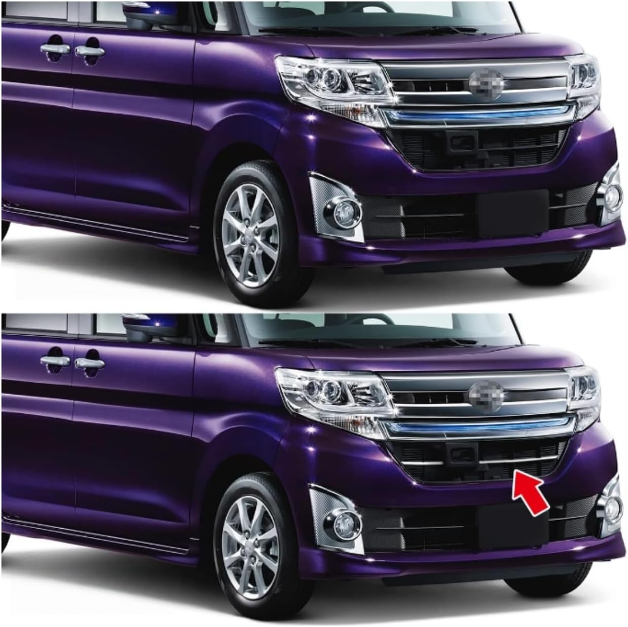 G LA600S LA610S 後期 タント カスタム 純正 フロントバンパー