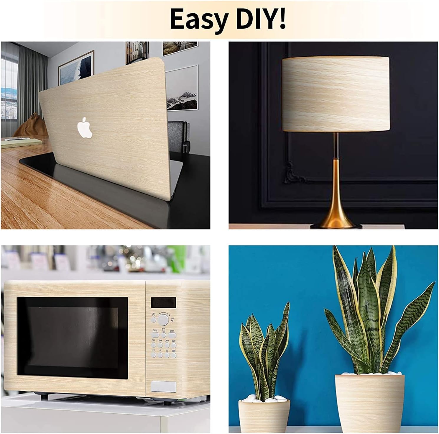 Papel Contacto Madera Arce - 45x200cm, Autoadhesivo, Para Muebles Y Paredes Decoración Armarios Cajones