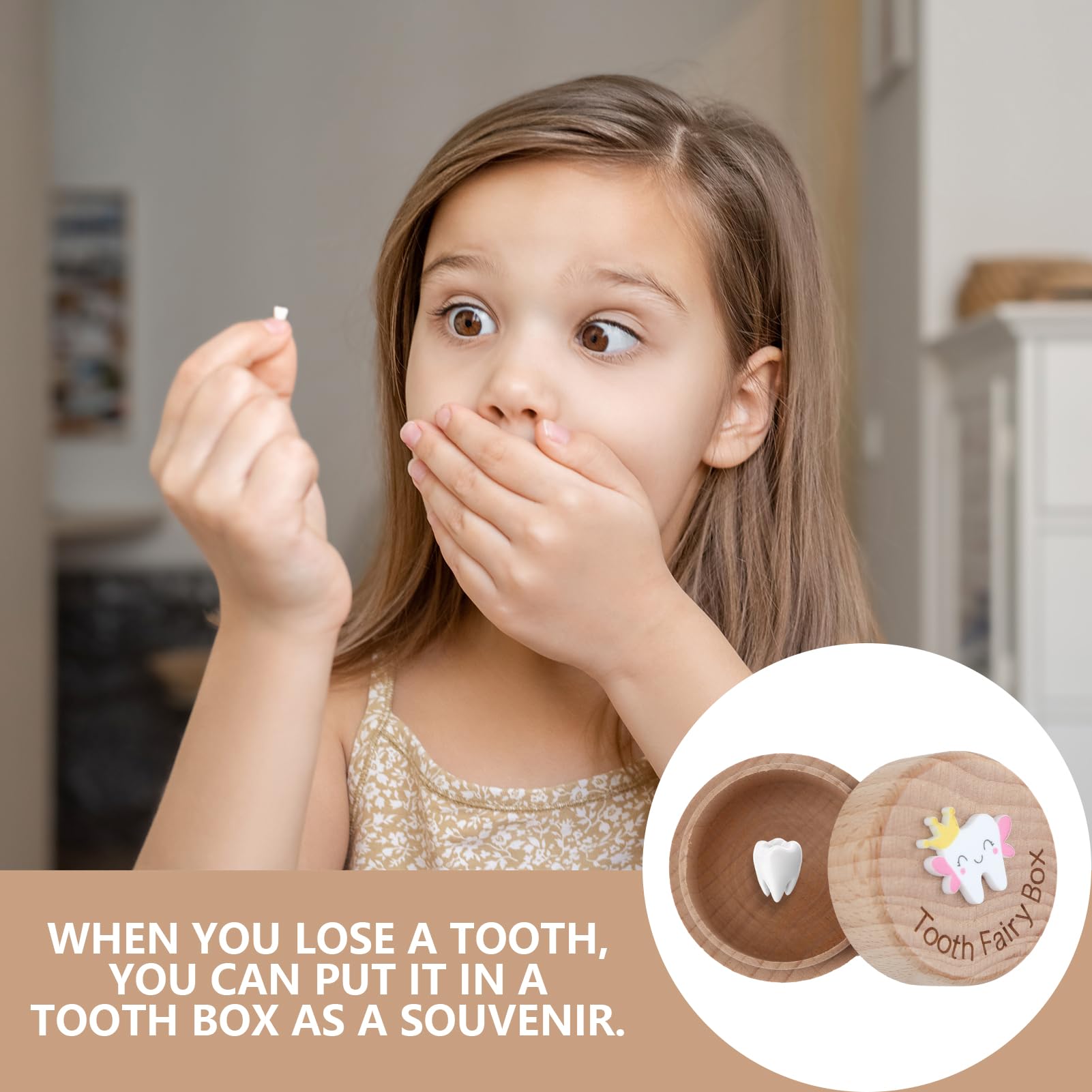 Sonfedo Scatola per denti di latte, scatola di immagazzinaggio dei denti per bambini e ragazze, scatola di immagazzinaggio dei denti del bambino, versione tedesca (ragazzo