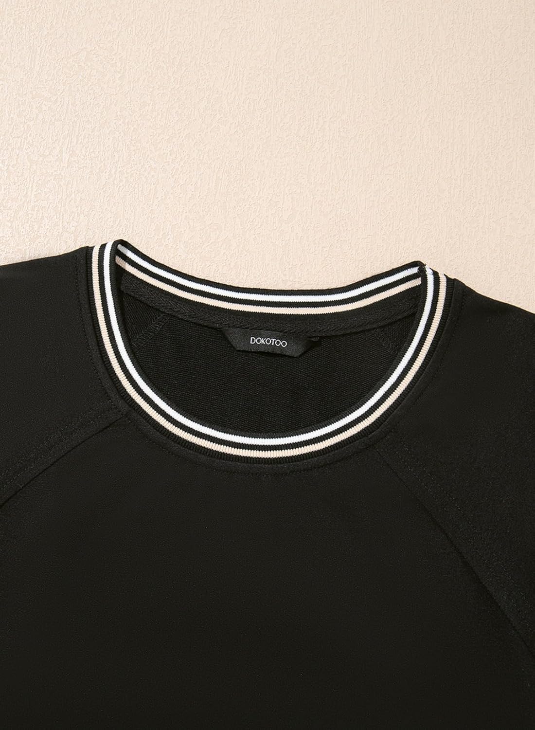 Dokotoo T Shirts for Women Striped Color Block Loose Fit Round Neck Womens Tops Fashion 2025 Oversized Tshirts for Women - Image 5