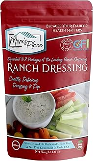 Ranch Dressing Mix, Perfect for Salads & Dips, Nut Free, Soy Free, Dairy Free, Non-GMO, 1.0 oz