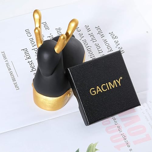 Miniatura 8 de Gacimy - Arracadas de oro para mujer, chapadas en oro real de 14 quilates con poste de plata esterlina 925