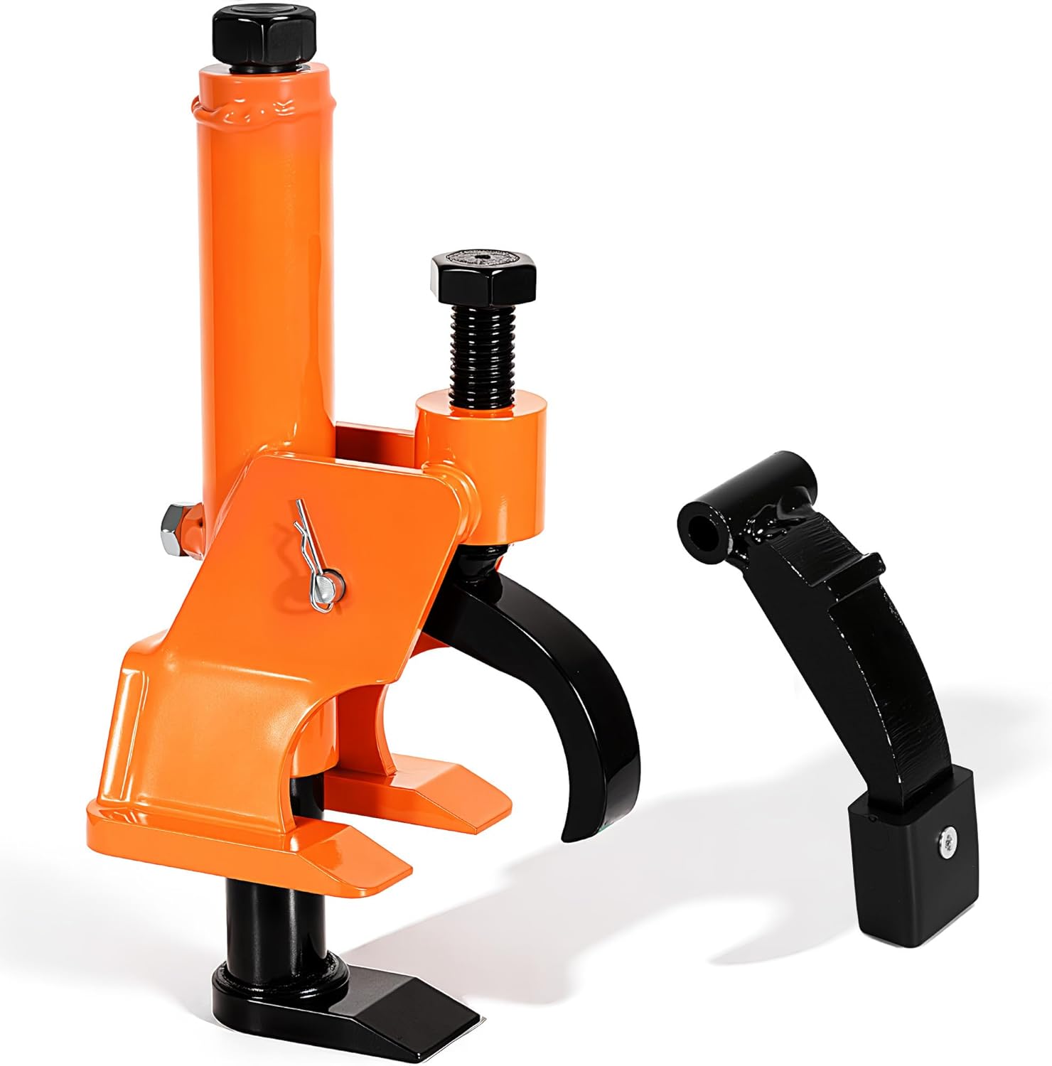 RQG Manual Tire Bead Breaker, 38"-42" Manual Tire Changer Tool with Protective Rubber Pad, Portable Tire Removal Changing Repair Tool for ATVs, UTVs, Tractors, Trucks, Cars, Easy Two-Step Operation