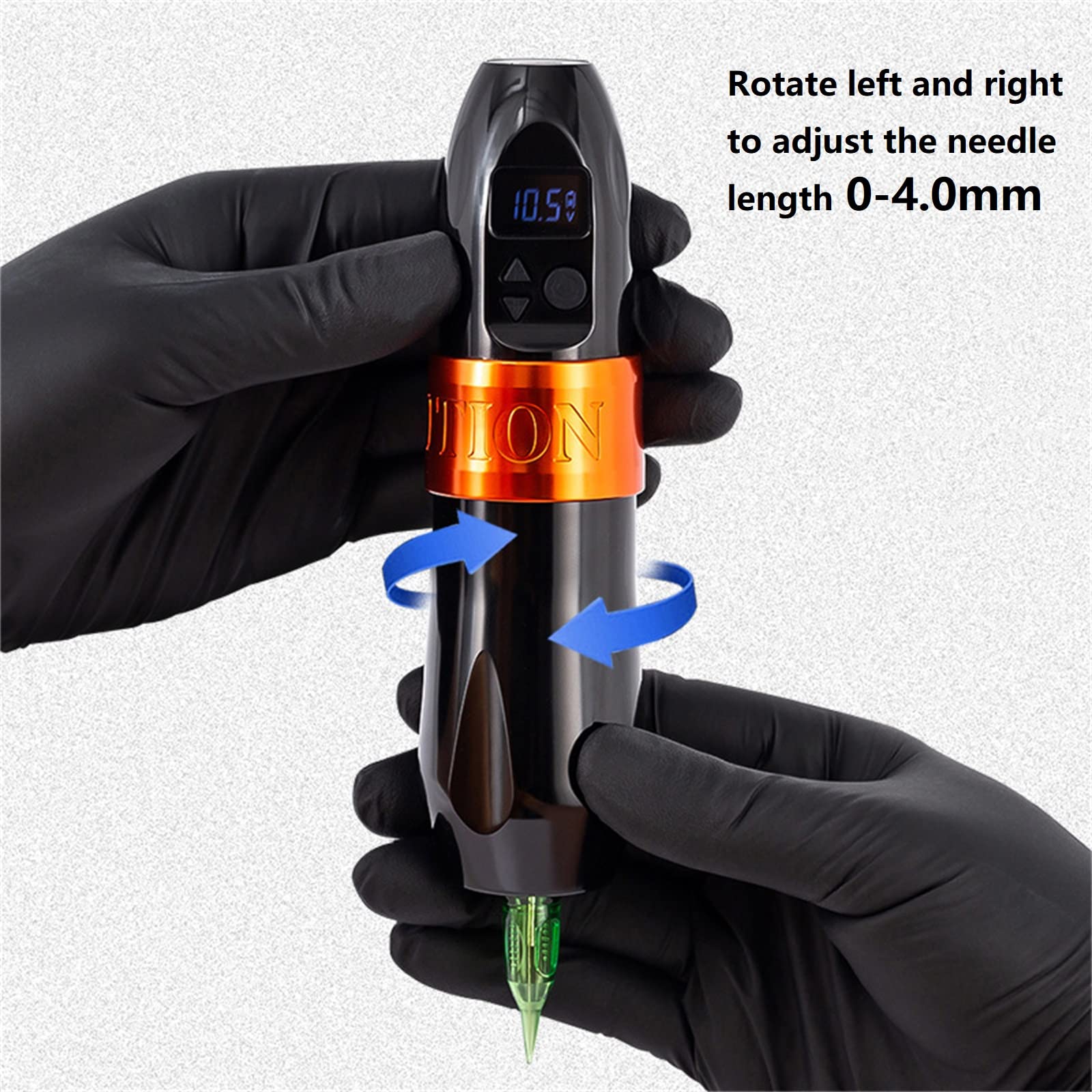 Stylo Rotatif Tatouage Dragonhawk M829 Violet Dégradé - Longueur Six Temps - Neuf (peut Manquer L'emballage)