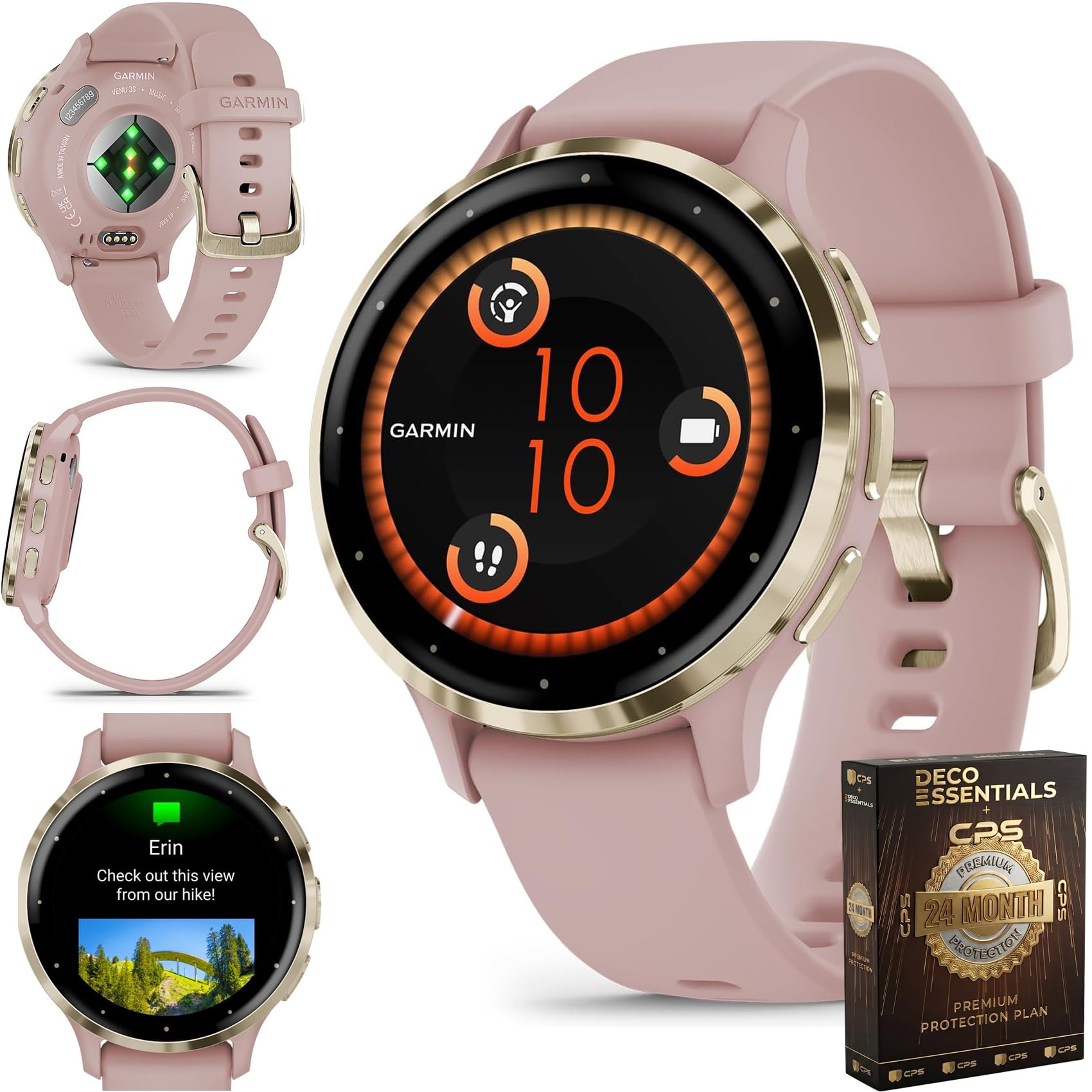 Venu 3S, Running GPS Smartwatch, AMOLED Display, Advanced Health & Fitness, Up to 10 Days…